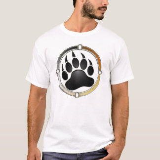 T-shirt Patte d'ours en cercle de fierté