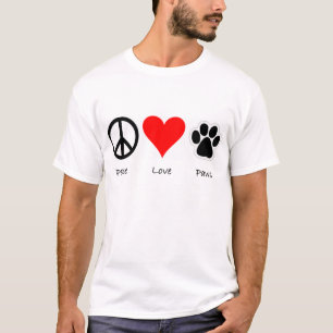 T-shirt Pattes d'amour de paix