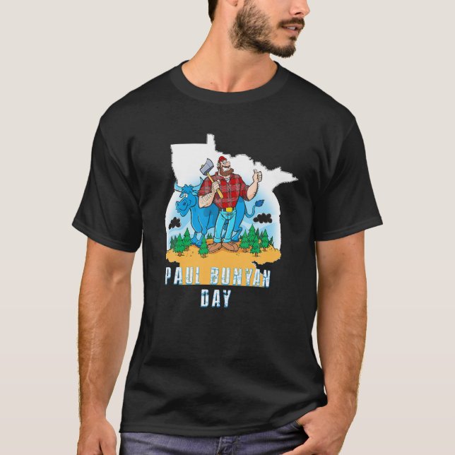 T-shirt Paul Bunyan Day T Shirt (Devant)