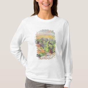 T-shirt Paul Cezanne la courbure dans la route, 1900-06