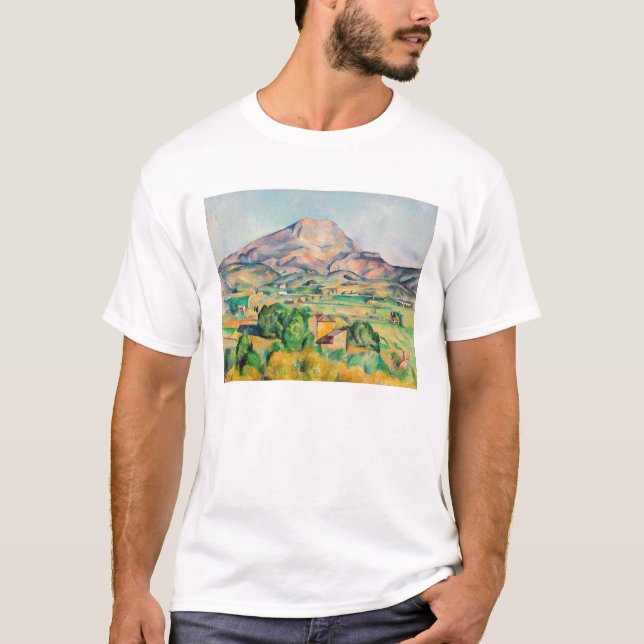 T-shirt Paul Cezanne - Mont Sainte-Victoire (Devant)