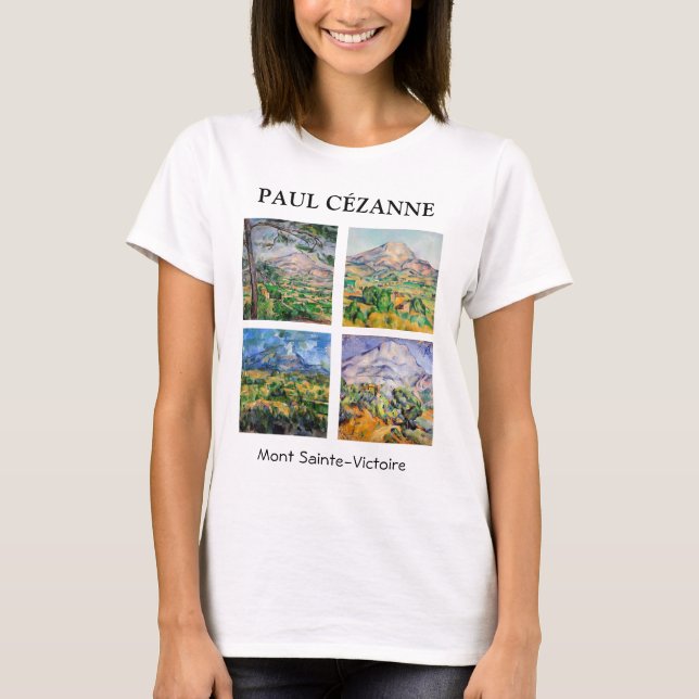 T-shirt Paul Cezanne - Mont Sainte-Victoire Sélection (Devant)