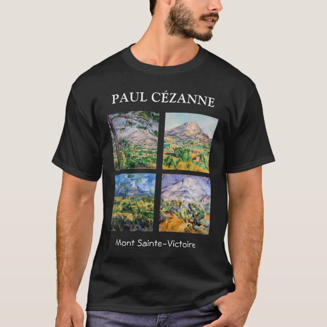 T-shirt Paul Cezanne - Mont Sainte-Victoire Sélection (Devant)