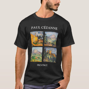 T-shirt Paul Cezanne - Sélection de chefs-d'oeuvre paysage