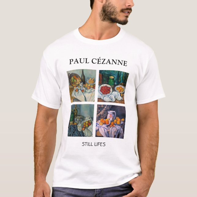 T-shirt Paul Cezanne - Toujours Vie Sélection de chefs-d'o (Devant)