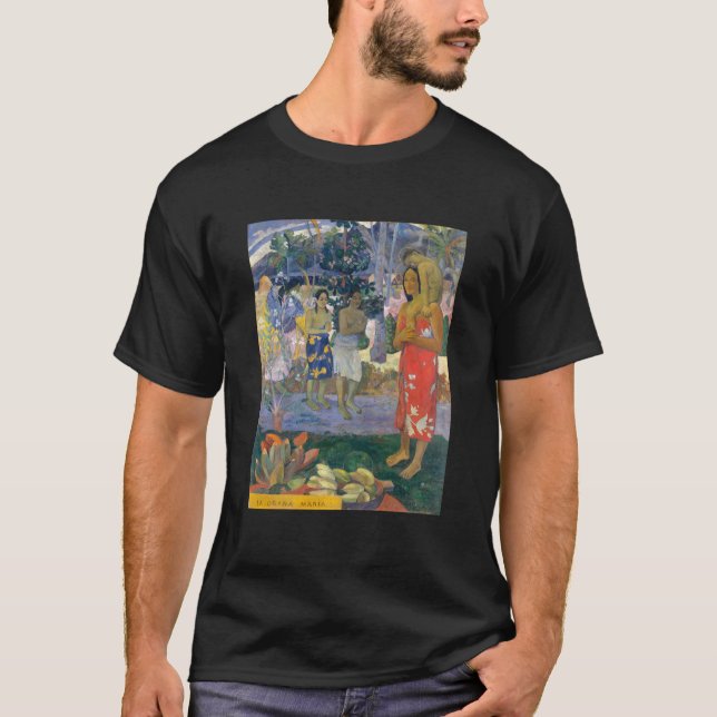 T-shirt Paul Gauguin - Hail Mary / Ia Orana Maria (Devant)