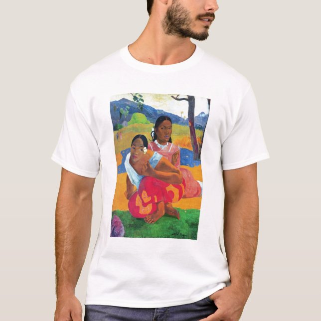T-shirt Paul Gauguin | Nafea Faaipoipo (quand êtes vous (Devant)
