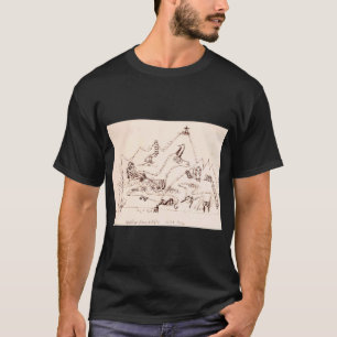 T-shirt Paul Klee Mythe d'une île ( Motif abstraitÂ· 