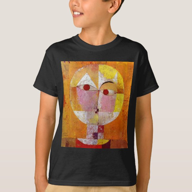 T-shirt Paul Klee Senecio Peinture (Devant)