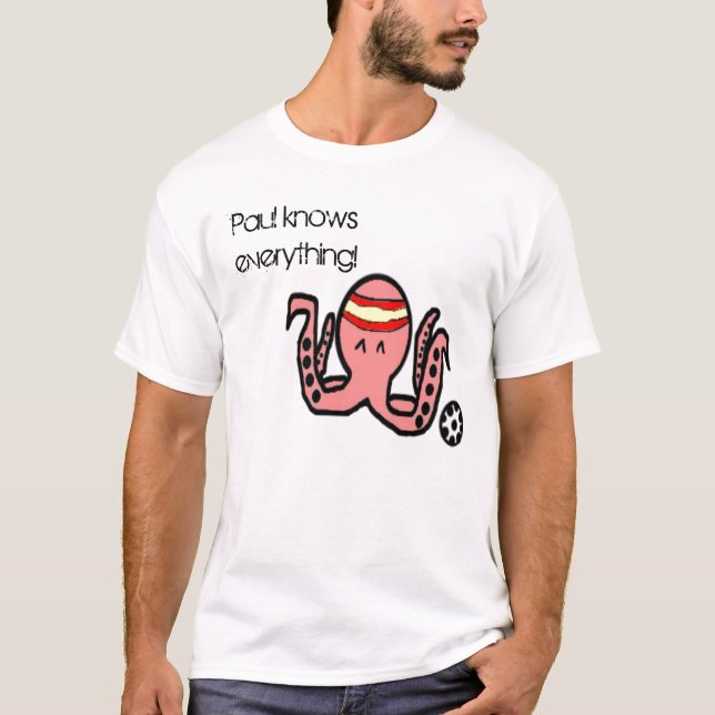 T-shirt Paul sait tout ! (Devant)