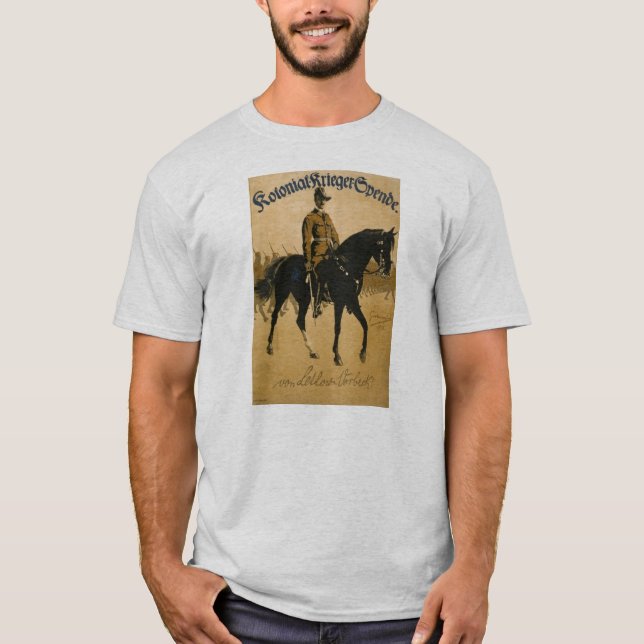 T-shirt Paul von Lettow Vorbeck - reconstituant (Devant)