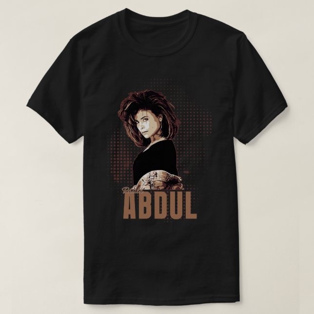 T-shirt Paula Abdul 80s (Design devant)