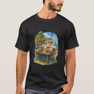 T-shirt Pause Banane Drôle Humour Surréaliste Art