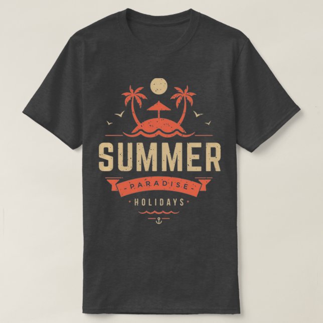 T-shirt pause estivale 2 (Design devant)