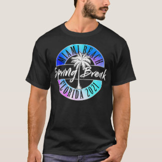 T-shirt Pause printemps femme 2021 Miami Beach Florida Col