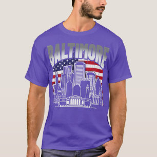 T-shirt Pavillon américain Baltimore Maryland