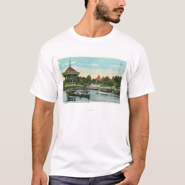T-shirt Pavillon de musique de Lagoonland (Devant)