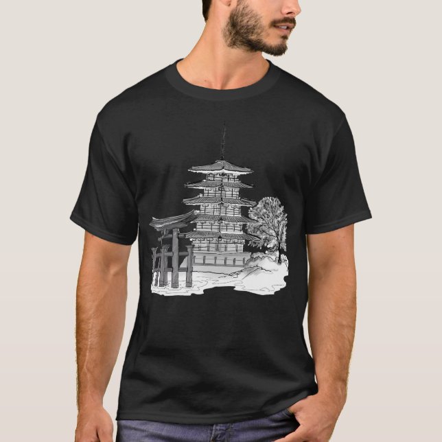 T-shirt Pavillon du Japon Epcot (Devant)