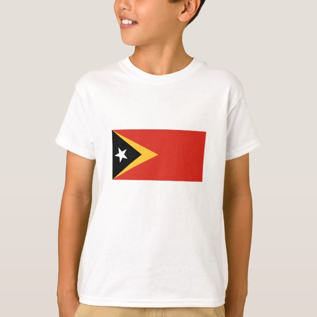 T-shirt Pavillon du Timor oriental (Devant)