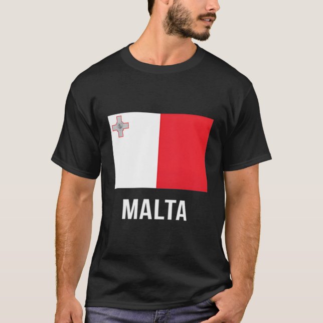 T-shirt Pavillon Malte Chemise maltaise (Devant)