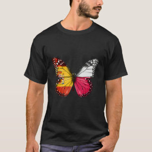 T-shirt Pavillon polonais espagnol