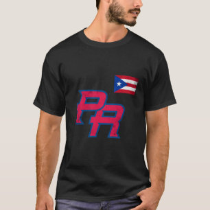 T-shirt Pavillon Porto Rico 2023 Pride de baseball Rouge B