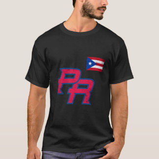 T-shirt Pavillon Porto Rico 2023 Pride de baseball Rouge B