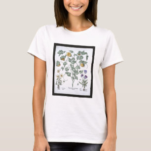 T-shirt Pavot à cornes jaune, du 'Hortus Eystettensis