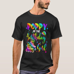 T-shirt Pavot De Roller Girl Roller Skating Anniversaire M