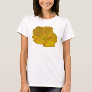 T-shirt Pavot jaune Fleur sauvage de l'Alaska Floral