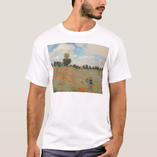 T-shirt Pavots sauvages de Claude Monet , près