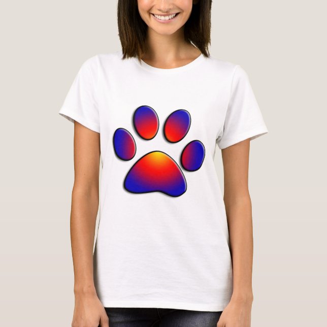 T-SHIRT PAW COLORÉ (Devant)