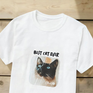 T-shirt Paw photo Cool de Meilleur Chat Ever pour animaux 