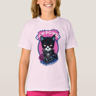 T-shirt Paw Power Punk Chat