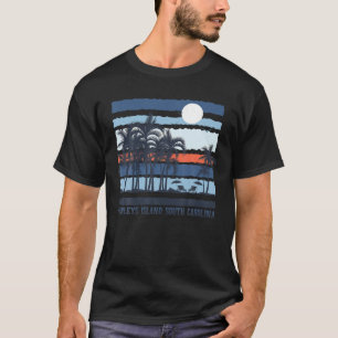 T-shirt Pawleys Island Caroline du Sud Été 80s Plage Sou