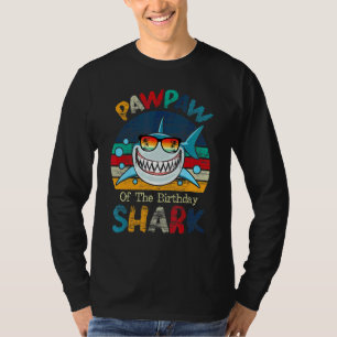 T-shirt Pawpaw De La Famille Correspondante D'Anniversaire