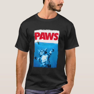 T-shirt Paws Cat And Mouse Top Cat Parody Top
