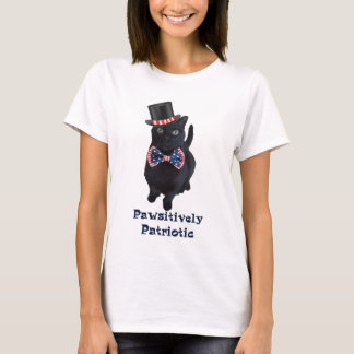 T-shirt Pawsitively patriotique