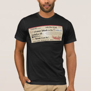 T-shirt Payé entièrement économisé par le contrôle de