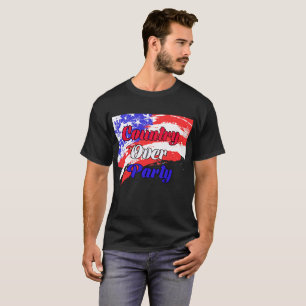 T-shirt Pays au-dessus de partie