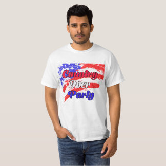 T-shirt Pays au-dessus de partie