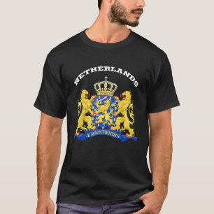 T-shirt Pays-Bas Armoiries Le drapeau souvenir