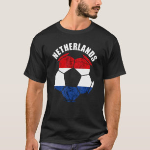 T-shirt Pays-Bas Dutch Pride Pays-Bas joueur de football