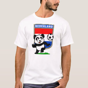 T-shirt Pays-Bas Soccer Panda (chemises légères)