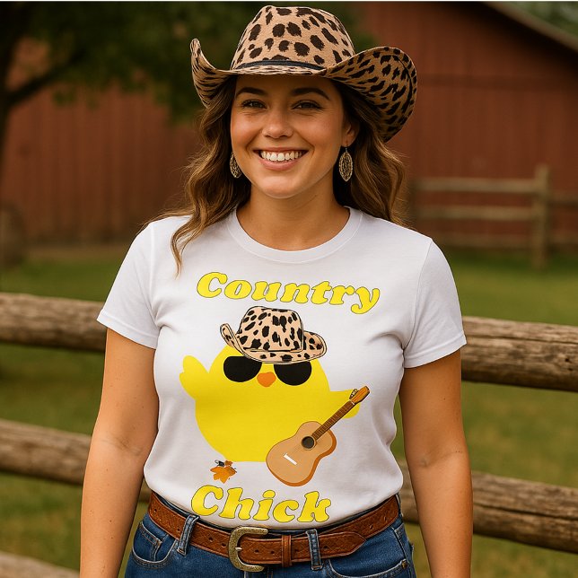 T-shirt Pays Chick F (Créateur téléchargé)