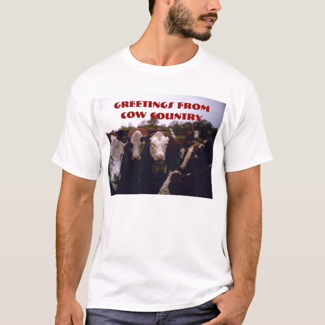 T-shirt Pays de vache (Devant)