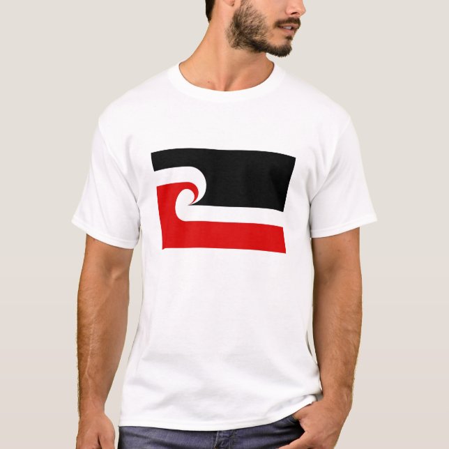 T-shirt pays ethnique maori de la Nouvelle Zélande de (Devant)