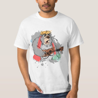 T-shirt Pays Ours Big Al - Sur Peint