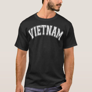 T-shirt Pays vietnamien classique Accueil Fierté Coll