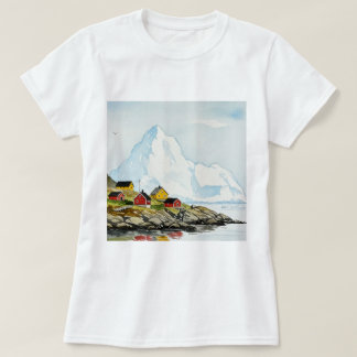 T-shirt paysage arctique-nordique